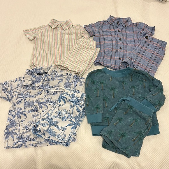 Jamie and Jack Matching Set bundle (4) 12-18 months